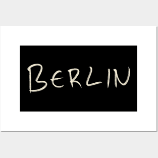 Hand Drawn Berlin Posters and Art